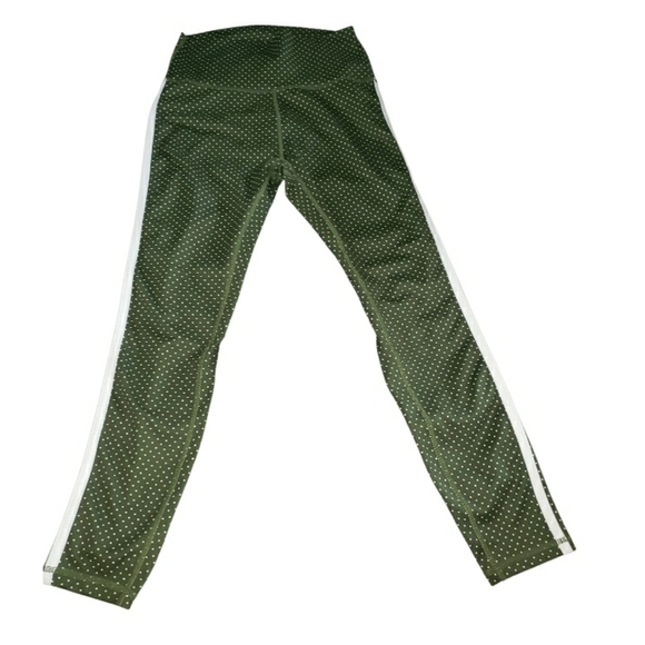 WILO The Label Green Polka Dot Leggings- S - Picture 2 of 4